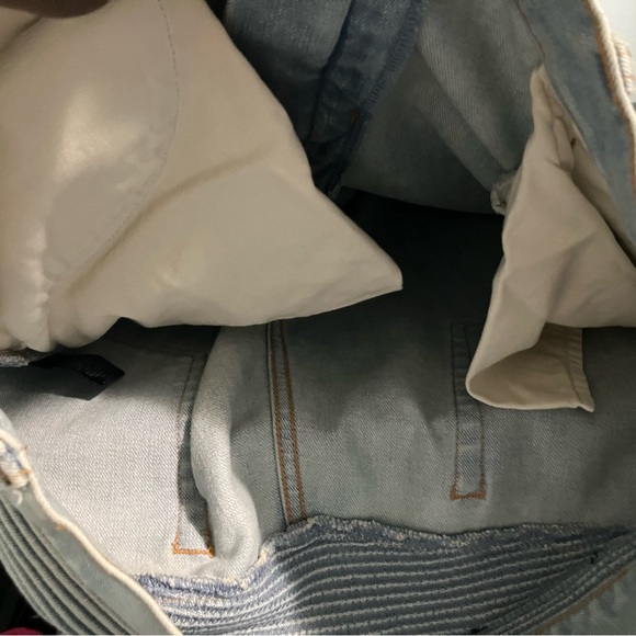 balmain blue biker spray jeans in 151 lt blue 34 M - Picture 10 of 14